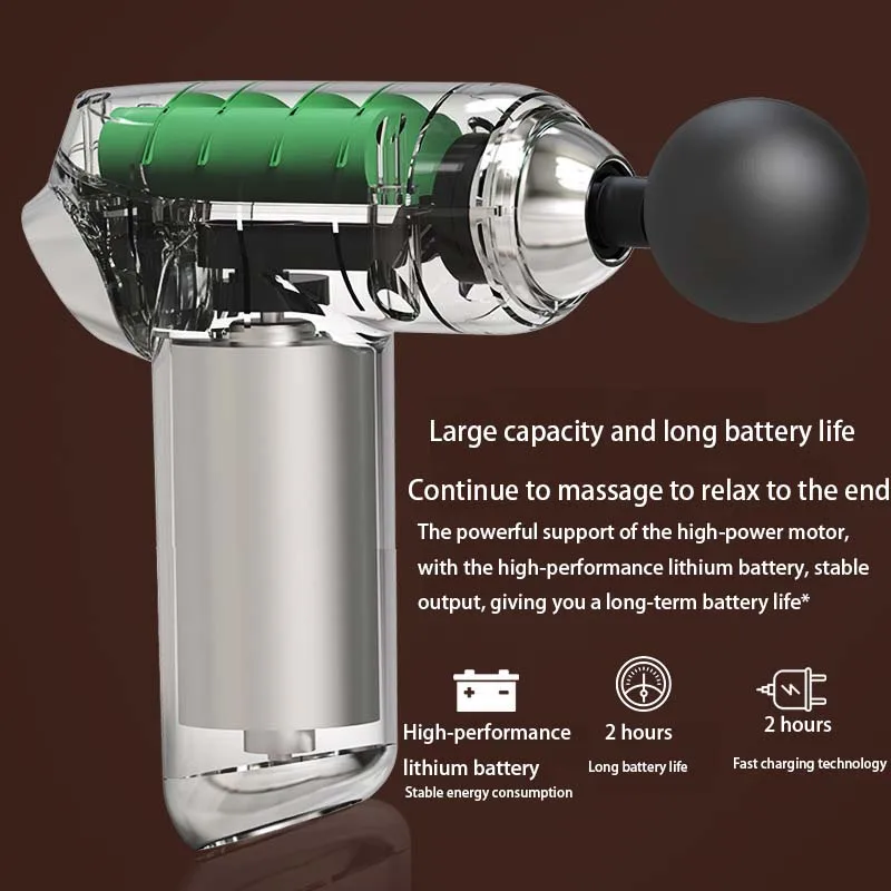 Mijia ايكو سلسلة جديدة LCD بندقية صغيرة فآسيا بندقية تدليك عنق الرحم العضلات الاسترخاء تدليك 4 رؤساء تدليك المنزل مكتب الاسترخاء