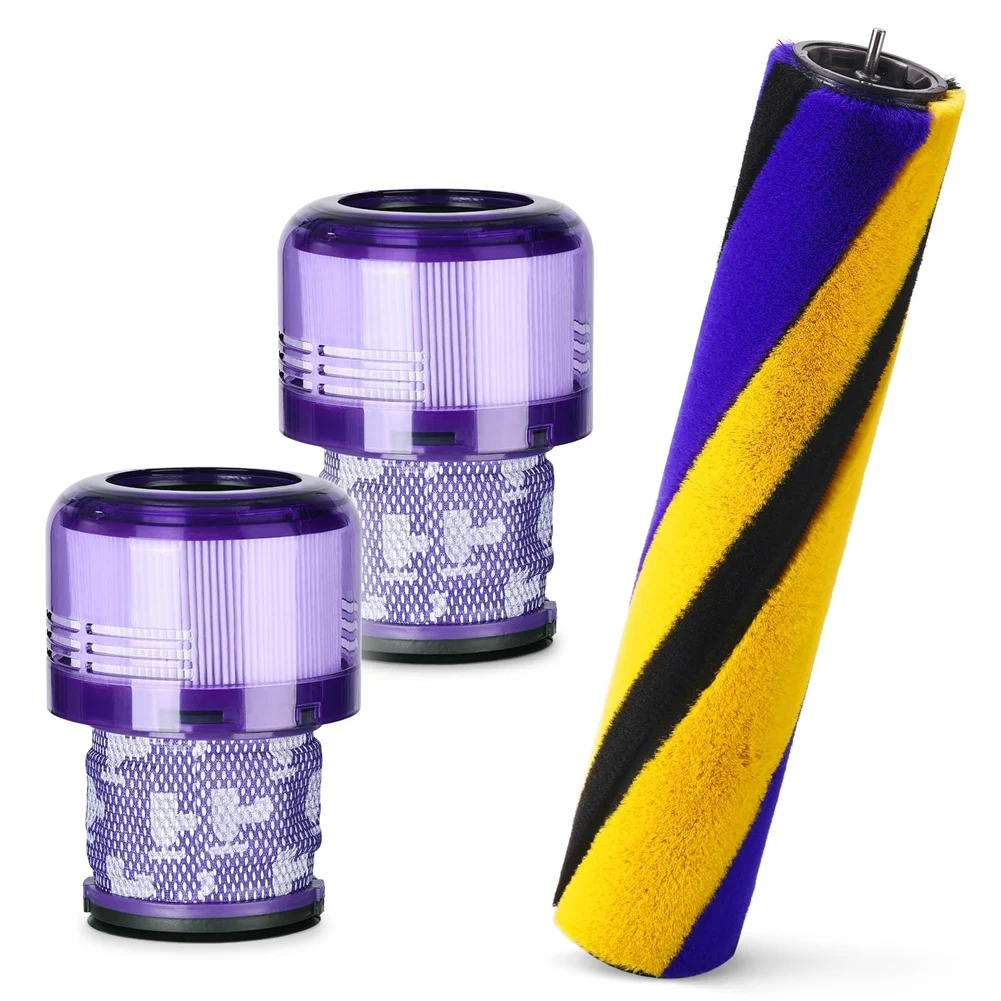 SANQ Soft Roller แปรงบาร์สําหรับ Dyson V15 Detect เครื่องดูดฝุ่นแบบใช้มือถือ, หมายเลขชิ้นส่วน 971634-01