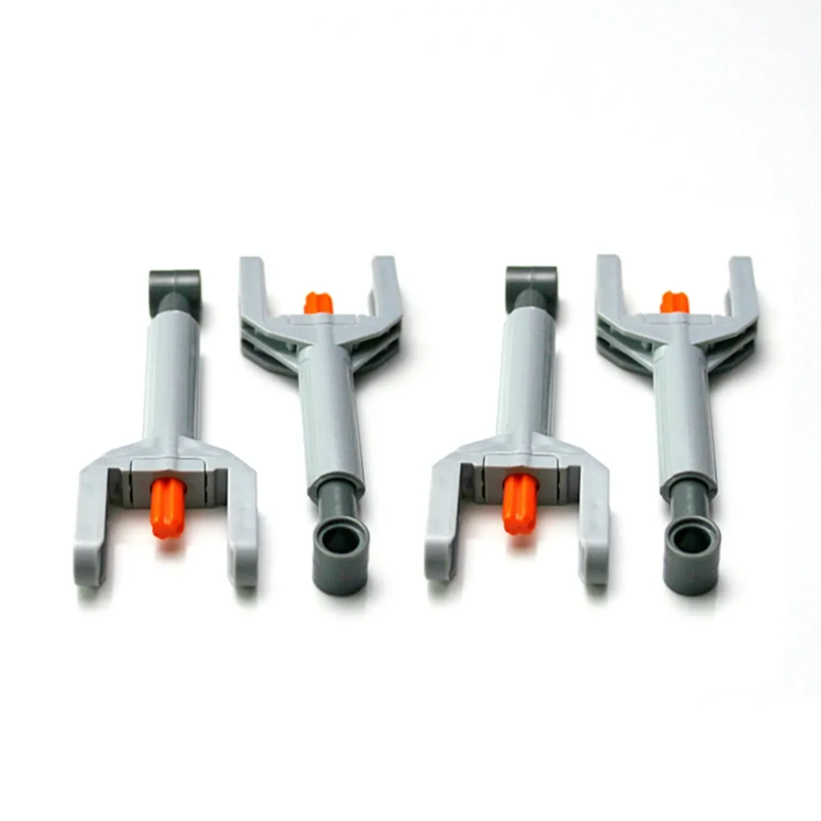 24PCS Grey Linear Actuator Push Rod 15L for Building Blocks MOC Technical Parts Compatible with 40918 61927 61904 61905 92693