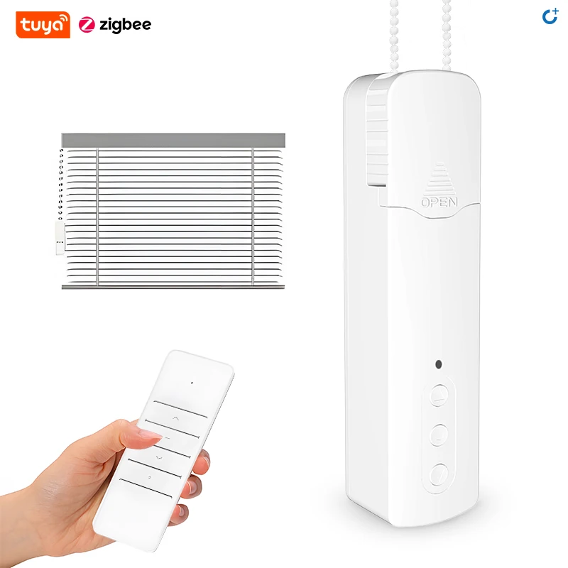 Zigbee Tuya Electric Roller Shutter Motor Blind Motorized Zebra Blinds Home Automation Connected Switch Rolloer Rolling Window