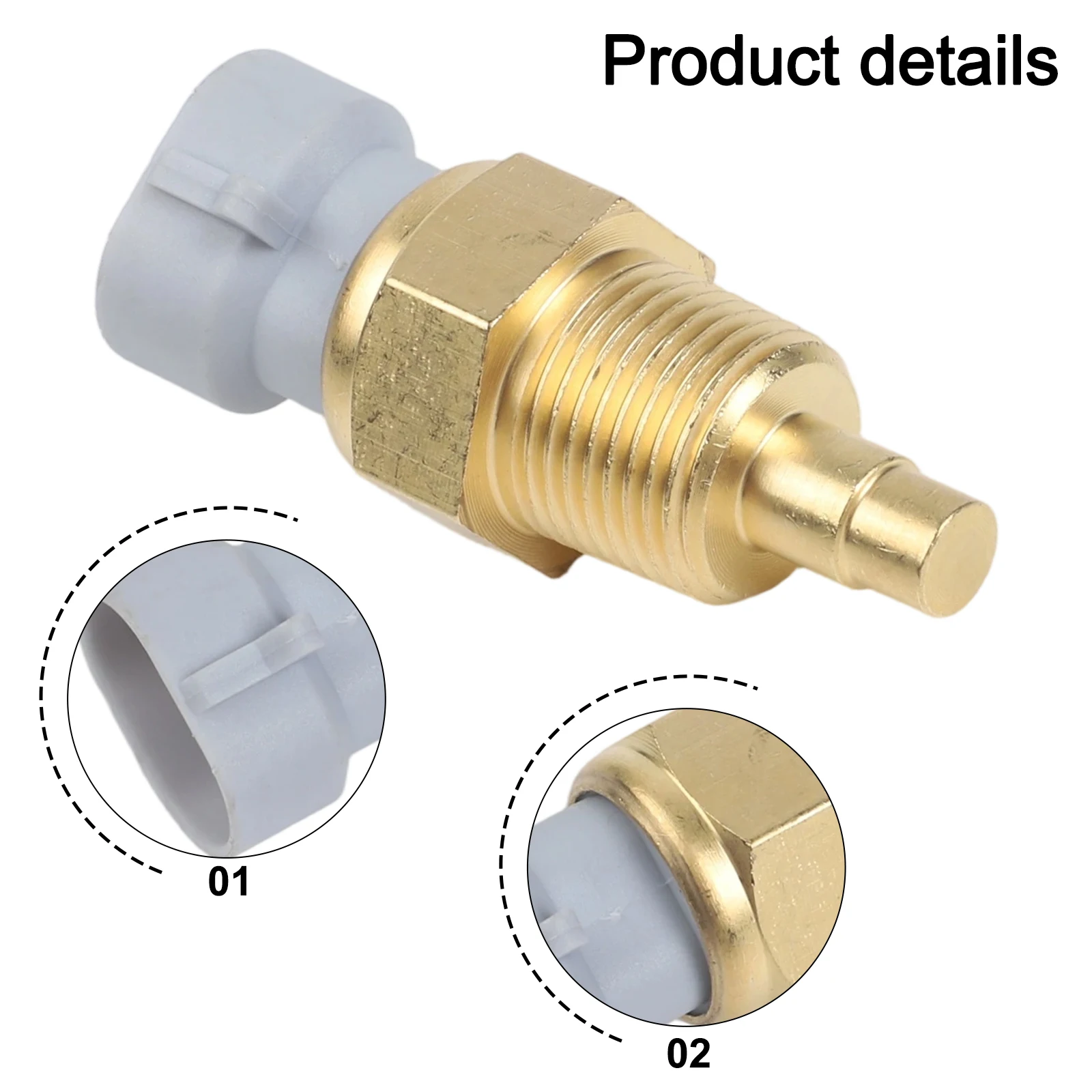 For Mack Truck 20705959 Sensor Coolant Temperature Sensor Truck Performance Optimization Prevent Engine Overheating Issues