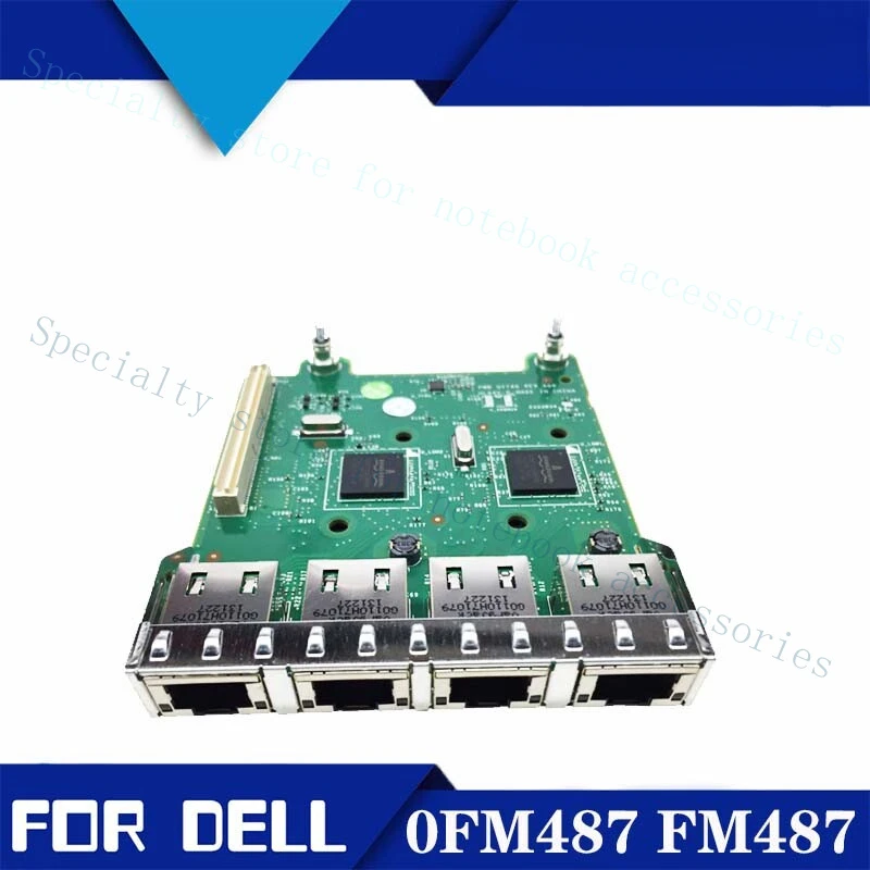 A+For DELL R620 R720 four-port 5720 Gigabit-E network card CN-0FM487 FM487