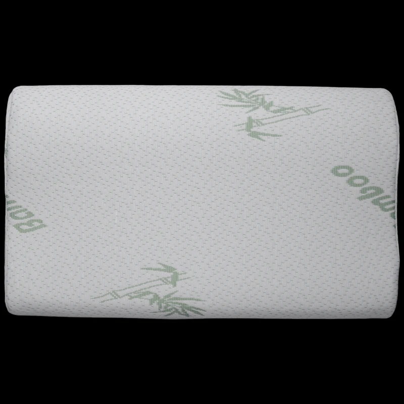 Slow Rebound Bamboo Fiber Pillow Memory Foam Pillows Healthy Breathable Pillow Orthopedic Neck Fatigue Relief Sleeping