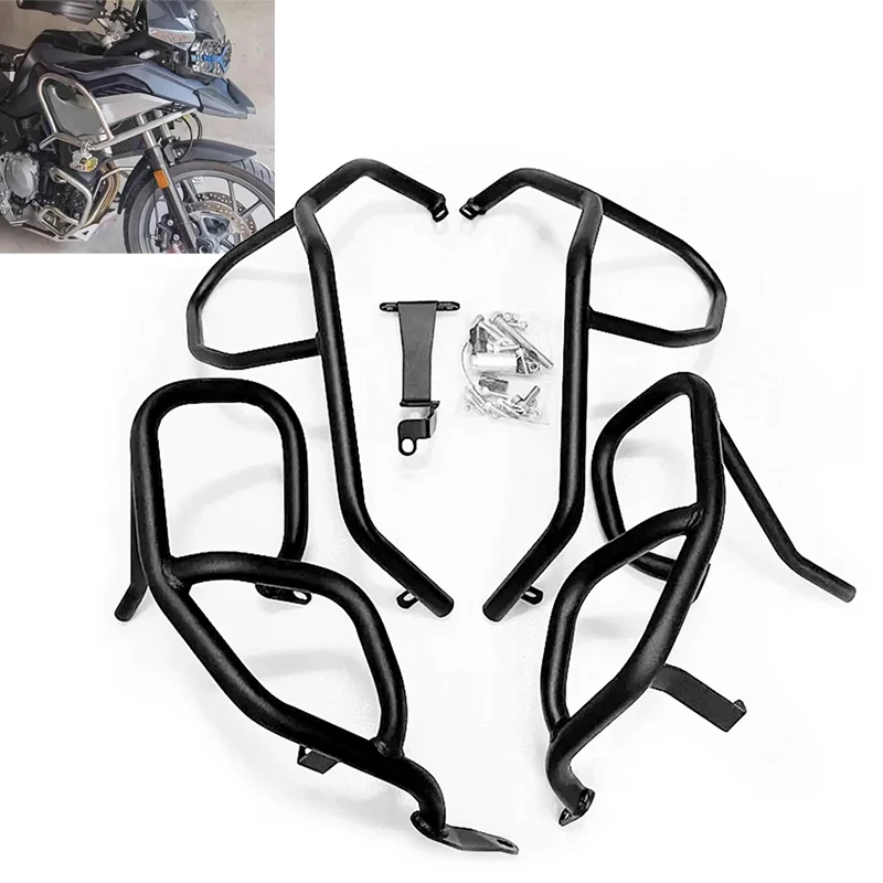 Protection Crash Bar Pour BMW GS (F900GS, R1300GS...) - Bloc Pare-chocs Nylon, Anti-étincelles - 5