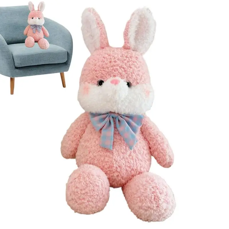 

Stuffed Bunny 13Inch Animal Rabbit Soft Plush 13Inch Easter Stuffed Lovely Baby Bunny Hugging Pillow Toy For Kids Girls Boys