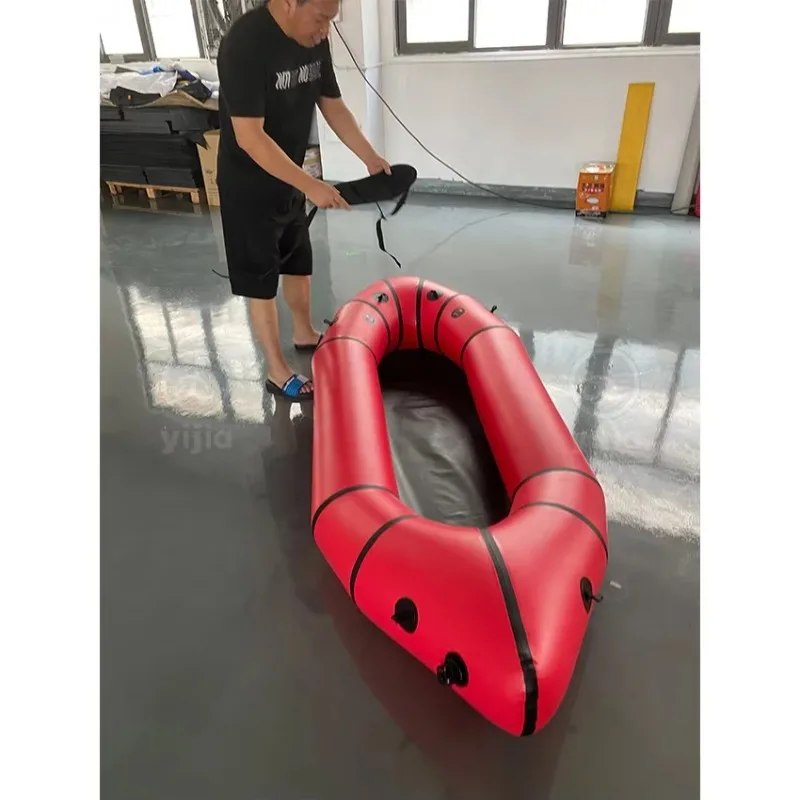 Newest Lighter 3KG Weight TPU Packraft Pack Raft Inflatable Boat For Water Sports