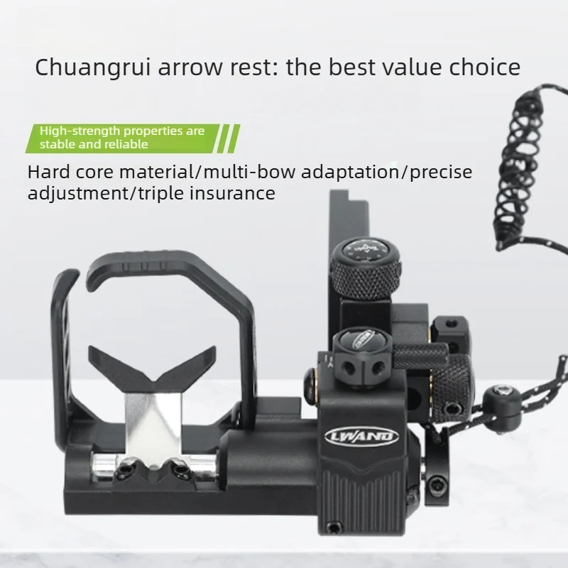 4 Way Adjustable Drop Away Arrow Rest Compound Bow Fall Arrow Rest Full Containment Archery Shooting Hunting Accessories