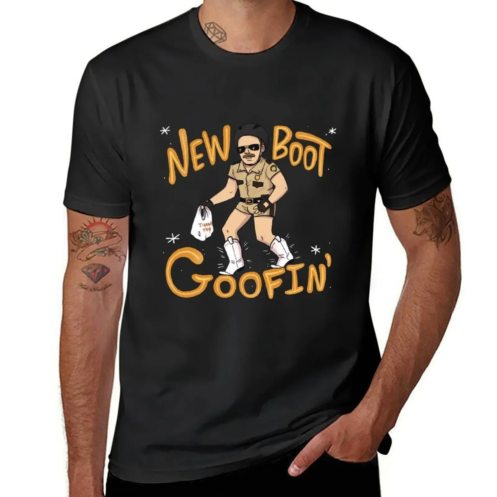 

New Boot Goofin' T-Shirt anime stuff customs design your own anime quick-drying mens big and tall t shirts