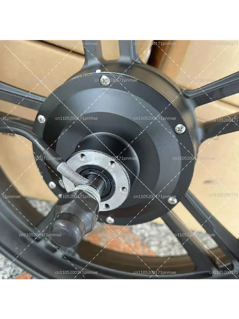 48V 750W 20 Inch Hub Motor for Electric Snow Bike, Hall Sensor Integrated Wheel for Super73