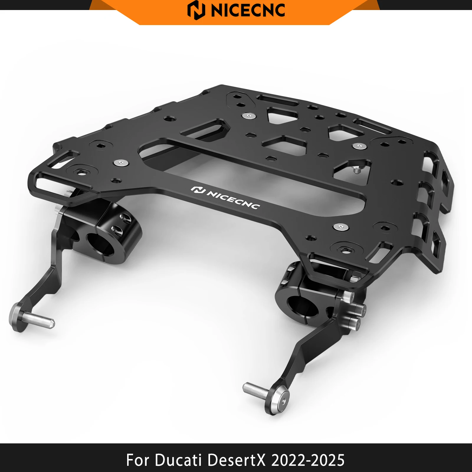 ل Ducati DesertX 2022-2025 Desert X 2024 2025 2023 رف الأمتعة الخلفي ل Ducati DesertX رالي 2024-2025 DesertX Discovery 2025