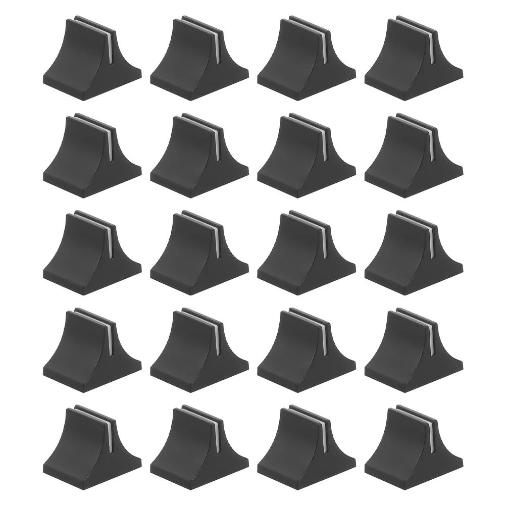 

30pcs Push Slider Potentiometer Fader Caps For Audio Mixer Slider Fader Knobs Black Mixer Console Dj Equipment Black Plastic