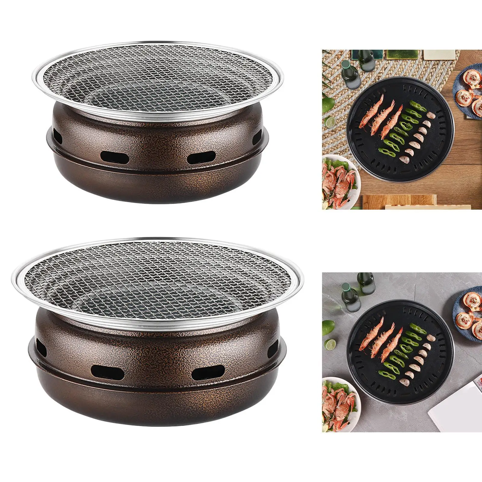 

Гриль для кемпинга, корейский гриль для барбекю, портативная многофункциональная печь для барбекю