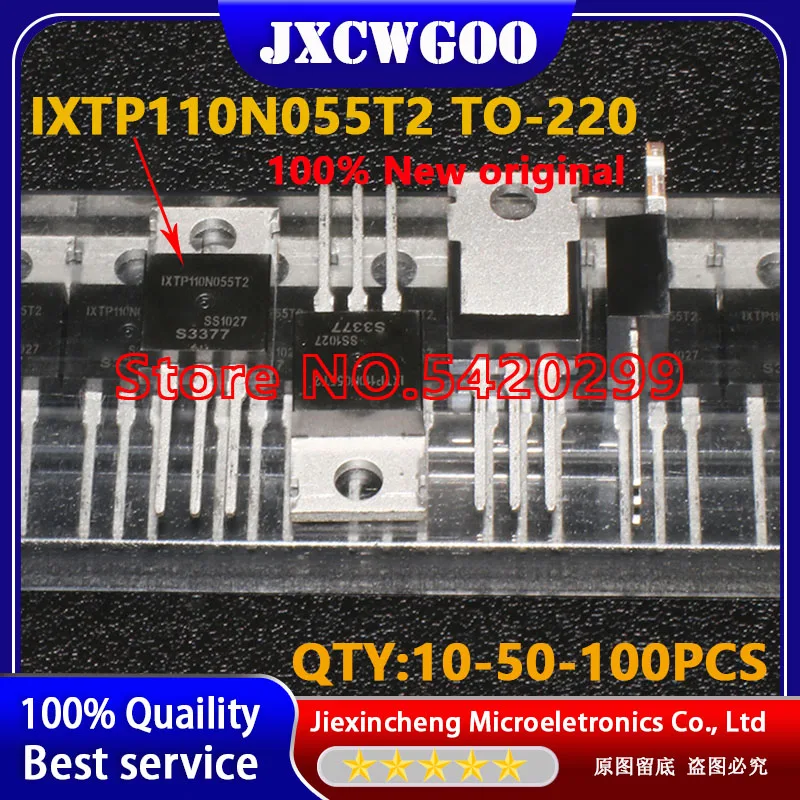 

(10-50-100 шт.) IXTP110N055T2 TO220 55 В/110a MOSFET IXTP110N055 новые оригинальные электронные компоненты чипсет