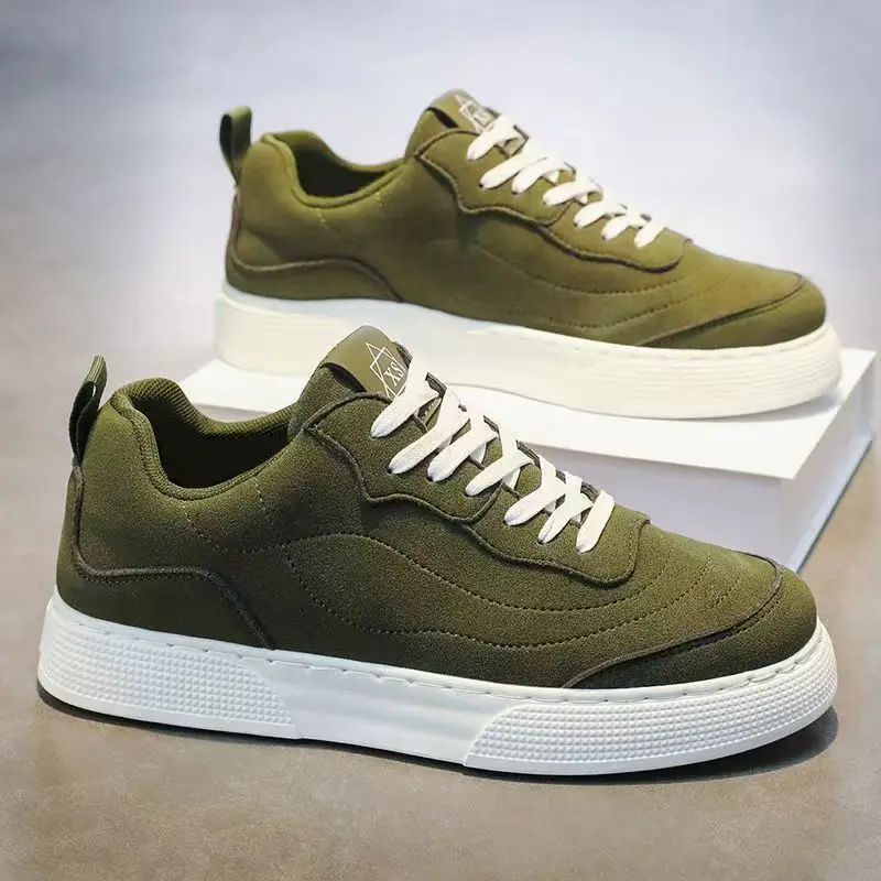 

Men Running Shoes Outdoor Walking Soft Casual Sneakers 39-48 Fashion Designer Leather Sneaker Men's Tennis Masculina