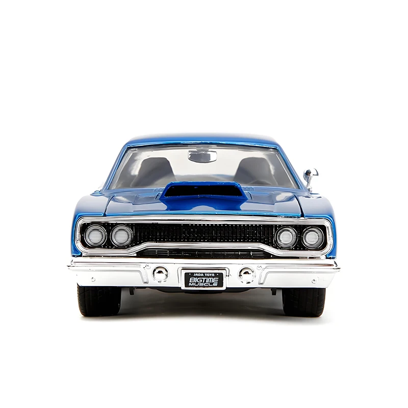 JADA 1:24 プリムス ロードランナー 1970 合金製ダイキャストカー & おもちゃの車両 車のモデル ミニチュアスケールモデルカー 子供向け