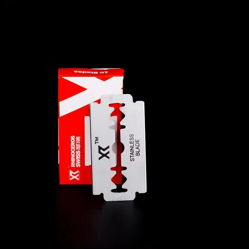 Stainless Steel Razor Blade Vintage Manual Shaving Face Double-sided Blade