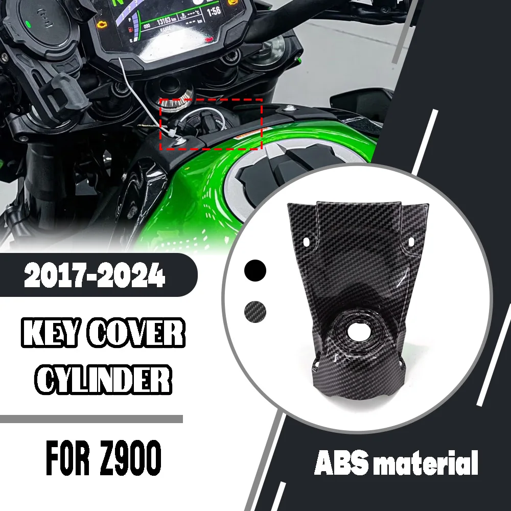 For Kawasaki Z900 z900 2017-2024 Motorcycle Ignition Key Switch Lock Case Cover Fairing Fuel Gas Tank Cowl Modified Accessories