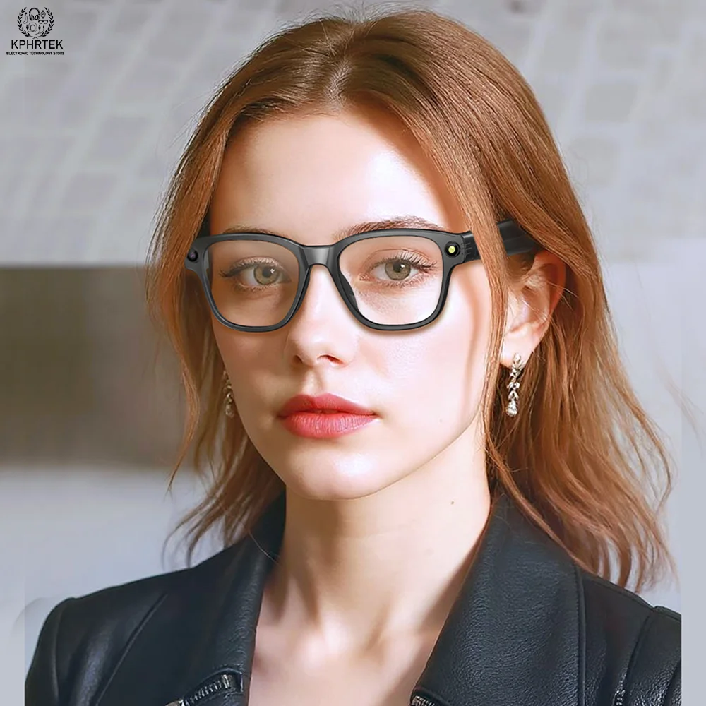 10 PCs L801 AI translation 8MP anti-shake, photo recording, music playback, voice calls, smart glasses