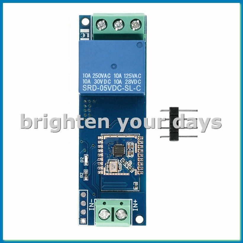 Bluetooth Proximity Switch 1 Channel Relay Module Automatically Senses When the Phone Approaches to Unlock-A27I