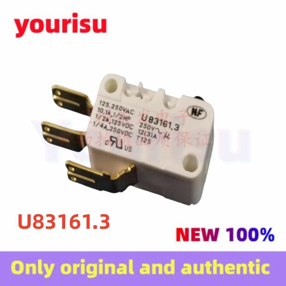 

1Pcs/Lot Gornos Crouzet U83161.3 U831613 16A high current stroke limit reset micro switch 3 pins
