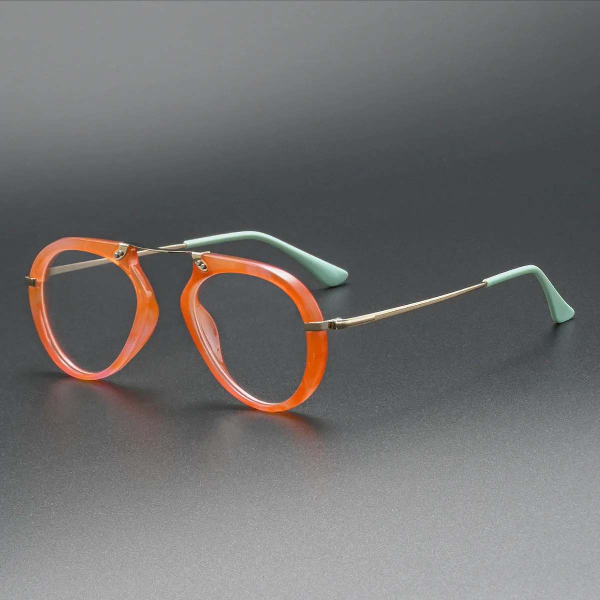 Fashion Personality High-end Acetate Frames Unisex Anti Blue Light Prescription Glasses Myopia Hyperopia Unique Design Eyewear