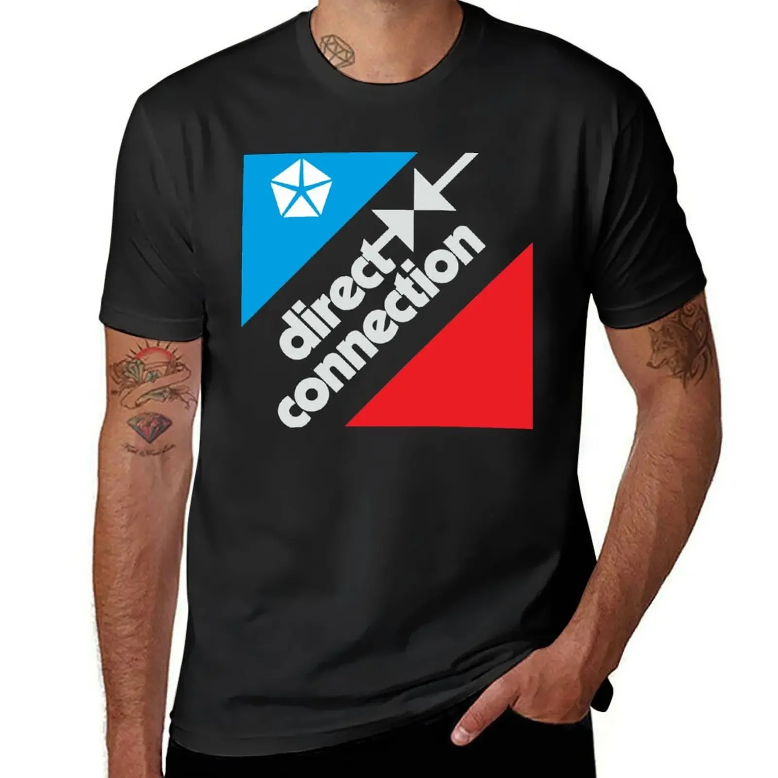 DIRECT CONNECTION T-Shirt new edition graphic shirts fruit of the loom mens t shirts