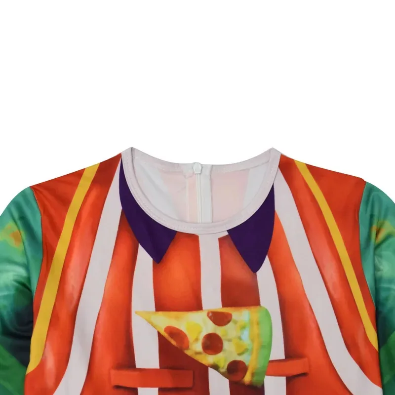 Body per bambini Ragazzi Ragazze Tema horror Costume di Halloween Carnevale per bambini Zucca Abbigliamento attillato Festa di compleanno Tuta fantasia