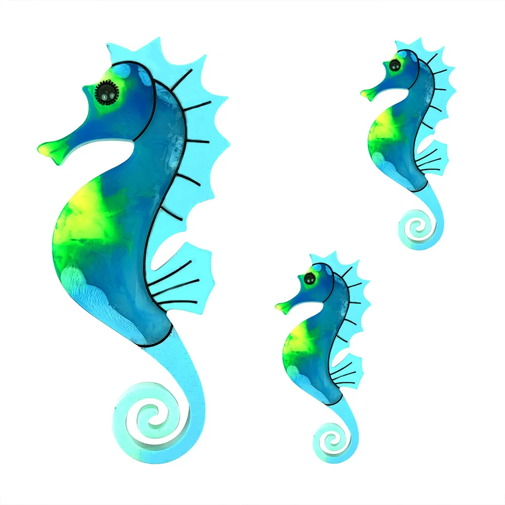 

Seahorse Wall Decoration Silicone Mold for Epoxy Resin Animal Crafts DIY Pendant Molds Home Garden Decor Gifts