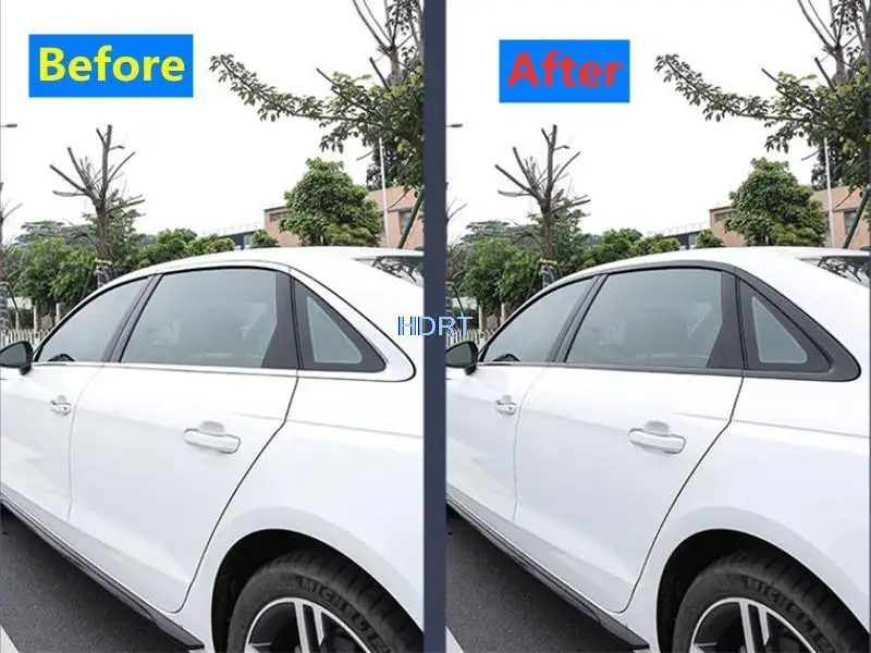 

Car Exterior Black Window Trim Strip Glass Molding Sticker For Audi A3 S3 A5 S5 A7 S7 A4 RS4 A6 RS6 Q3 Q5 Q7 Q8 Q2L 2010-2023