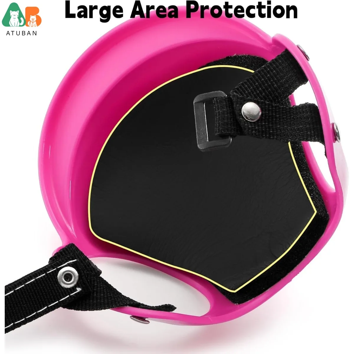ATUBAN Dog Helmet for Medium Dog 4