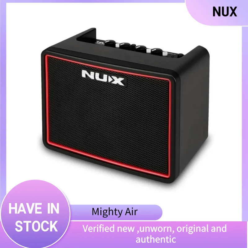 NUX Mighty Lite BT MKII Guitar Amp Entry Level amplifier for electric guitar 3W Desktop  with TSAC-HD Modeling  Bluetooth