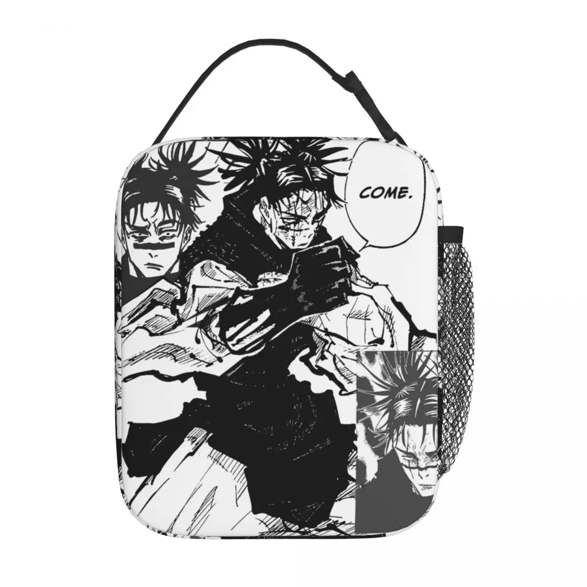 Choso JJk Insulated Lunch Bag Large Anime Meal Container Cooler Bag Tote Lunch Box College Outdoor Girl Boy