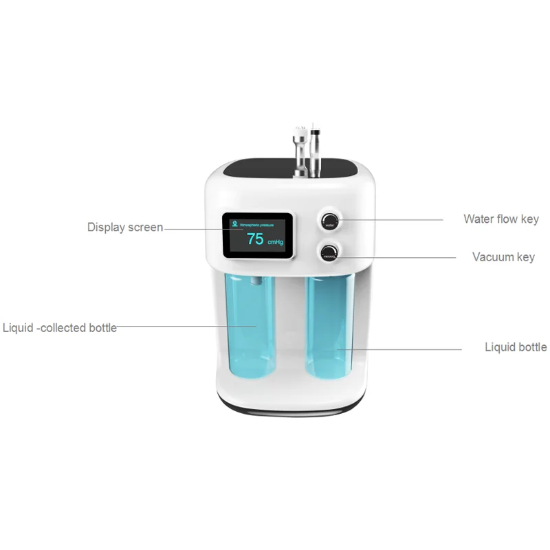 Hot Sale Hydrodermabrasion/Microdermabrasion Skin Whitening Machine / Diamond Dermabrasion Machine For Spa Use