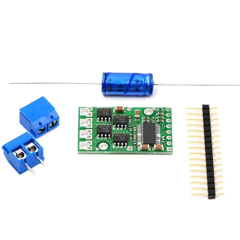 RALCA-High-Power Motor Drive Module 9A Single-Channel Brushed DC Motor Driver For 5.5-50V Motors And Up To 9A Current Control