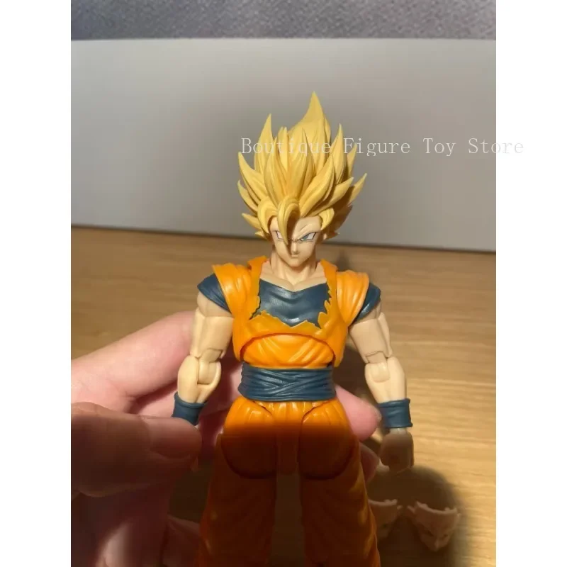 在庫ありジェシードラゴンボール SHF 伝説の孫悟空超サイヤ人 Ssj2 3.0 ヘッドアクセサリーアニメアクションフィギュアおもちゃモデル