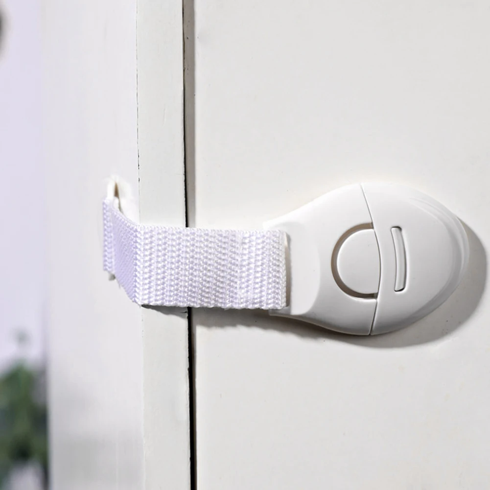 10 stücke Kind Sicherheit Schrank Schloss Baby Proof Sicherheit Schutz Schublade Tür Schrank Schloss Kunststoff Schutz Kinder Sicherheit Türschloss – Detail 4