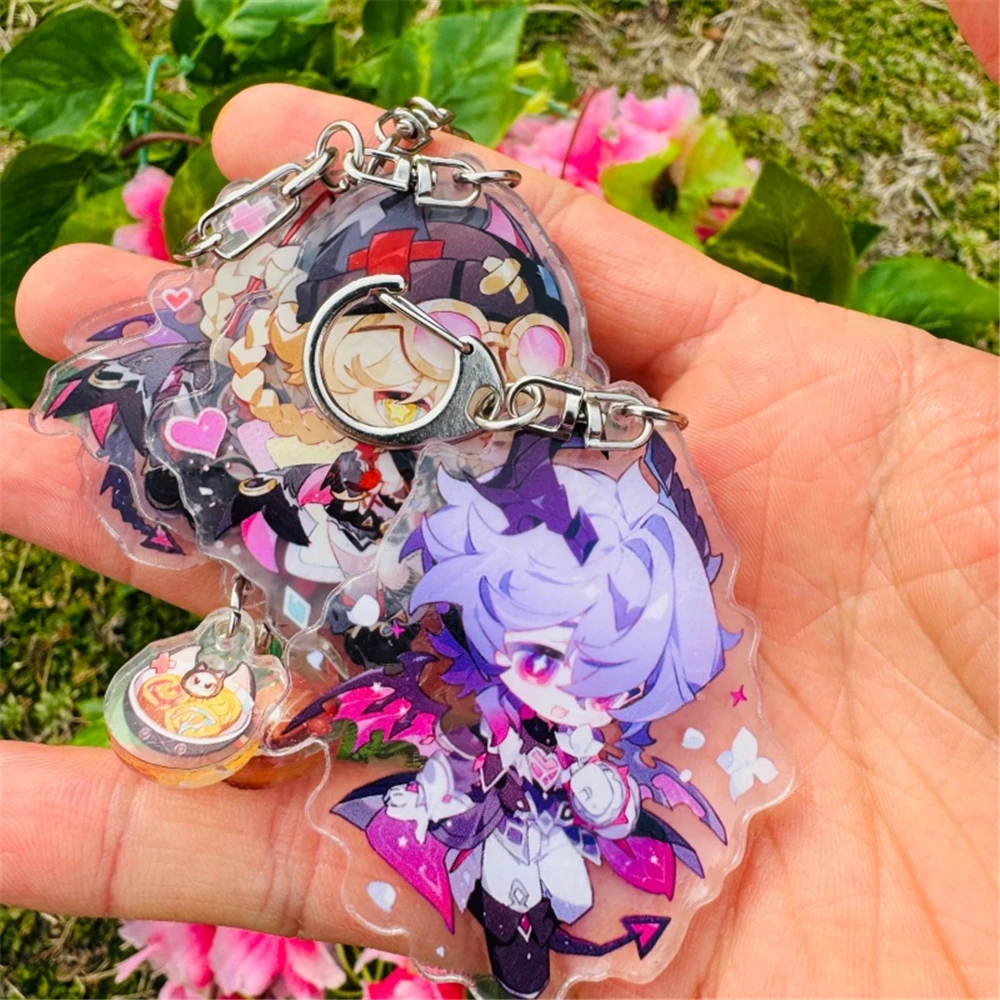 Game Durin Jahoda Keychain Accessories Cosplay Pendant Prop Badge Gift