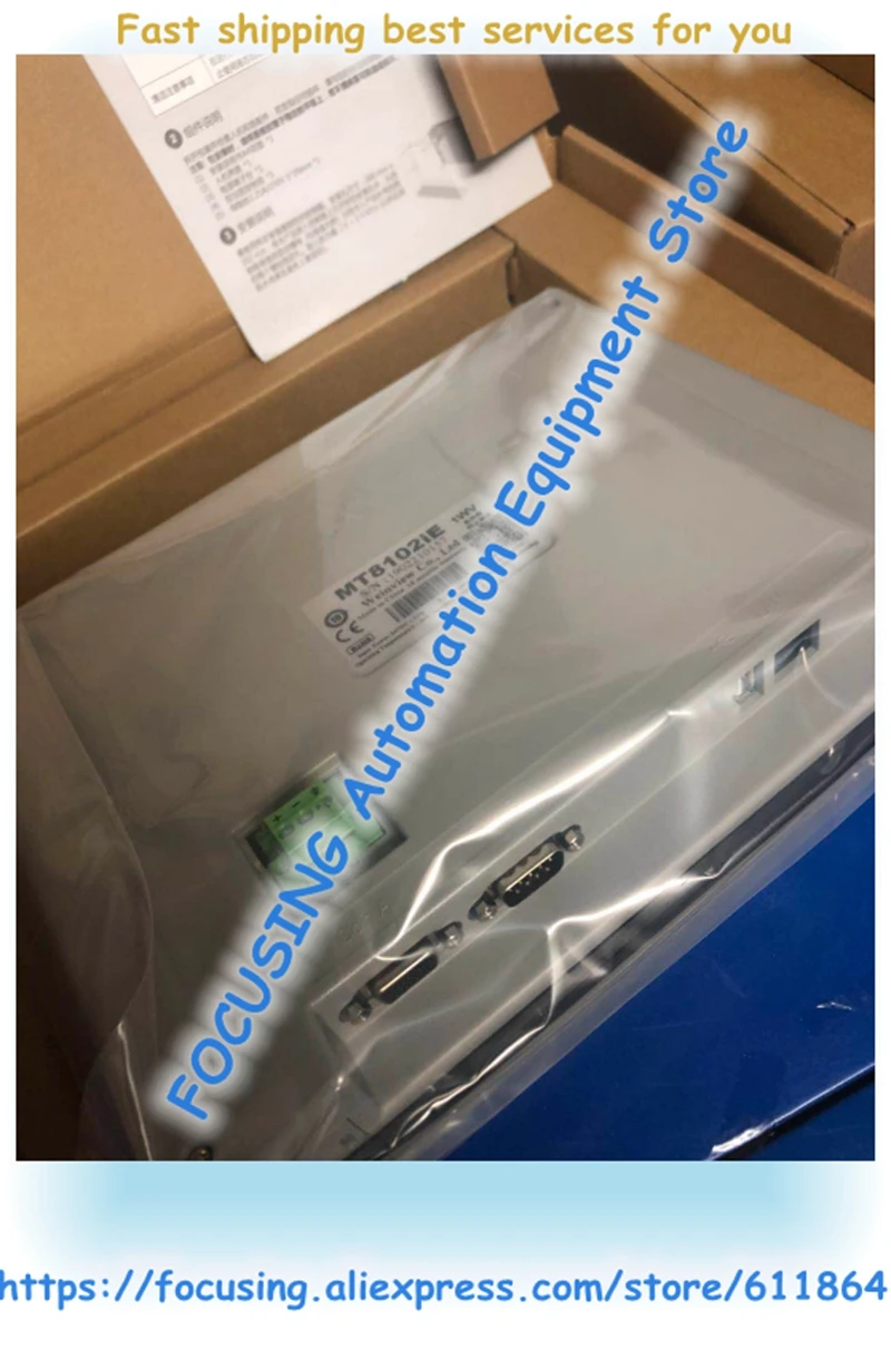 

Orignal New In Box For HMI MT6103IP MT8102IP DOP-B10E615 MT8102IE 1 Year Warranty