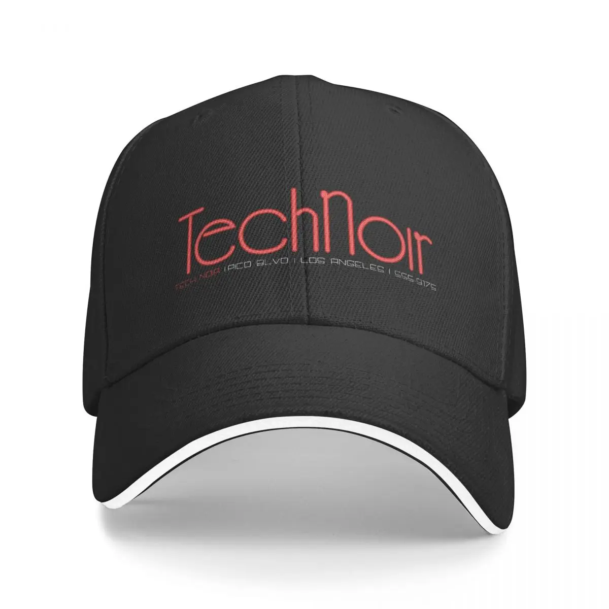 The Terminator TechNoir Los Angeles Dad Hats Pure Color Women's Hat Windproof Baseball Caps Peaked Cap