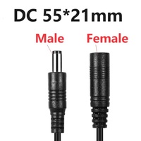 20m 10m DC 12V Connector Power Plug 5.5 X 2.1 mm DC Female Male Jack Adapter Extension Wire Cable  For CCTV Camera Router ﻿Cable