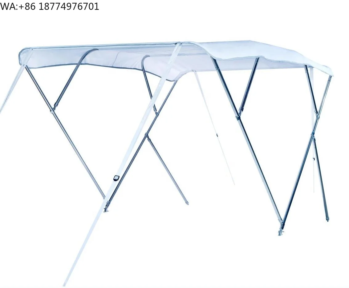 Sumar Manufacture Stainless Steel 316  4 Bows Bimini Top for Boat
