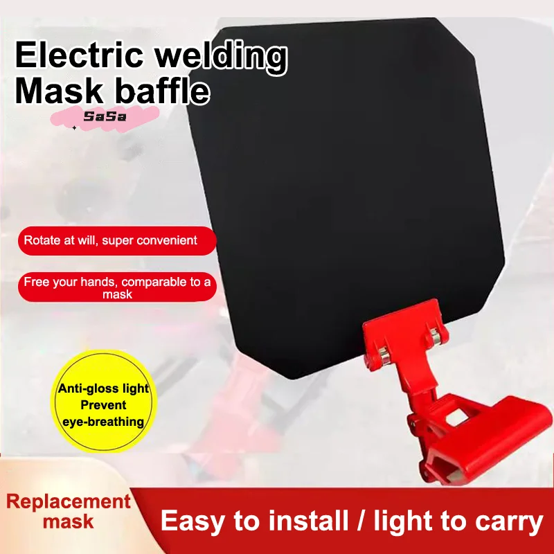Welding Blackout Panel Eye Protection Cover Anti-Glare Welder Equipment Face Shield Protector for Grinding And Welding Tasks