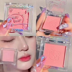 Natural Face Monochrome Blush Palette Rose Hawthorn Cheek Tint Blusher Powder Makeup Matte Peach Rouge Contour Shadow Palette