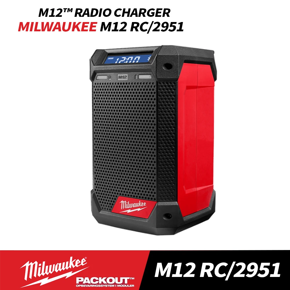 Milwaukee M12 RC/2951 M12™ Radio Charger Bare Tool Power Tool Accessories MILWAUKEE 2951-20 Radio