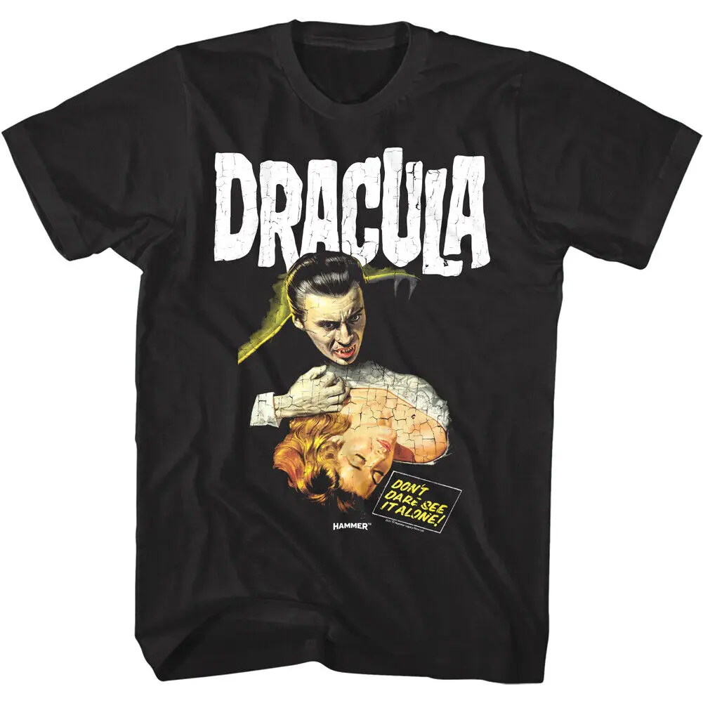 Dracula Terrifying Love Men's T Shirt Vampire Hammer Horror Vintage Theatrical