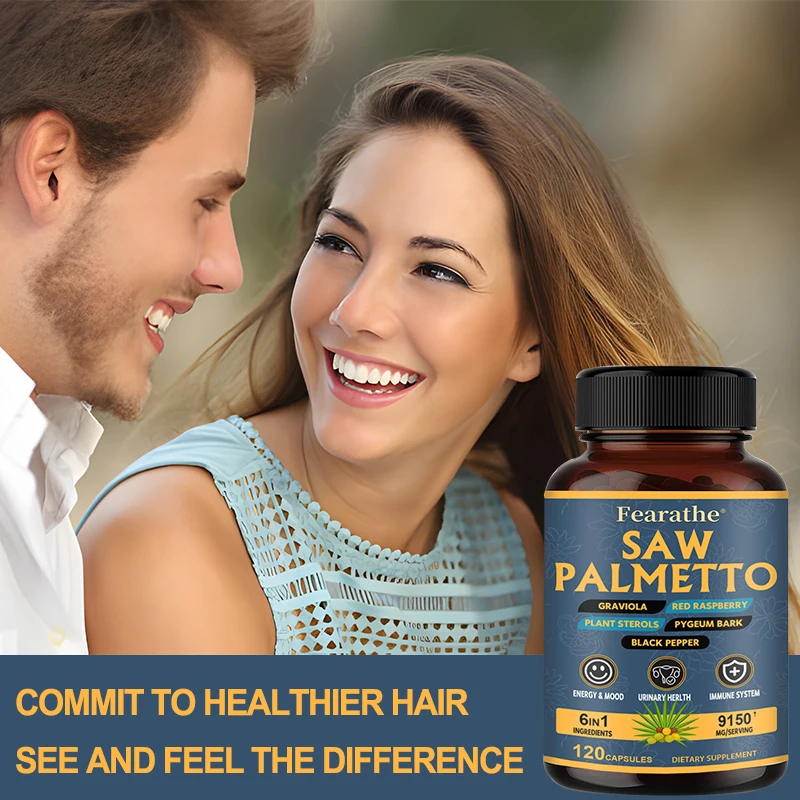 Contains Saw Palmetto Extract - Excellent urinary tract support, prostate health, supports healthy urination