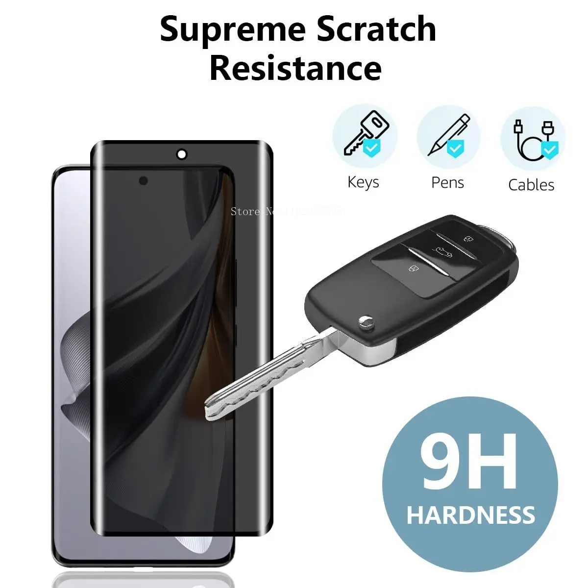 2PCS Privacy Screen Protector Tempered Glass for OnePlus 9 Pro 10 11 12 11R 12R  Tempered Glass ON OnePlus Ace 2 Pro