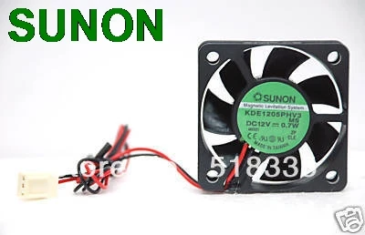 For Sunon DC Fan KDE1205PHV3 5x5x1CM  5CM  5010 50*50*10MM  DC 12V 0.5W  Vapo