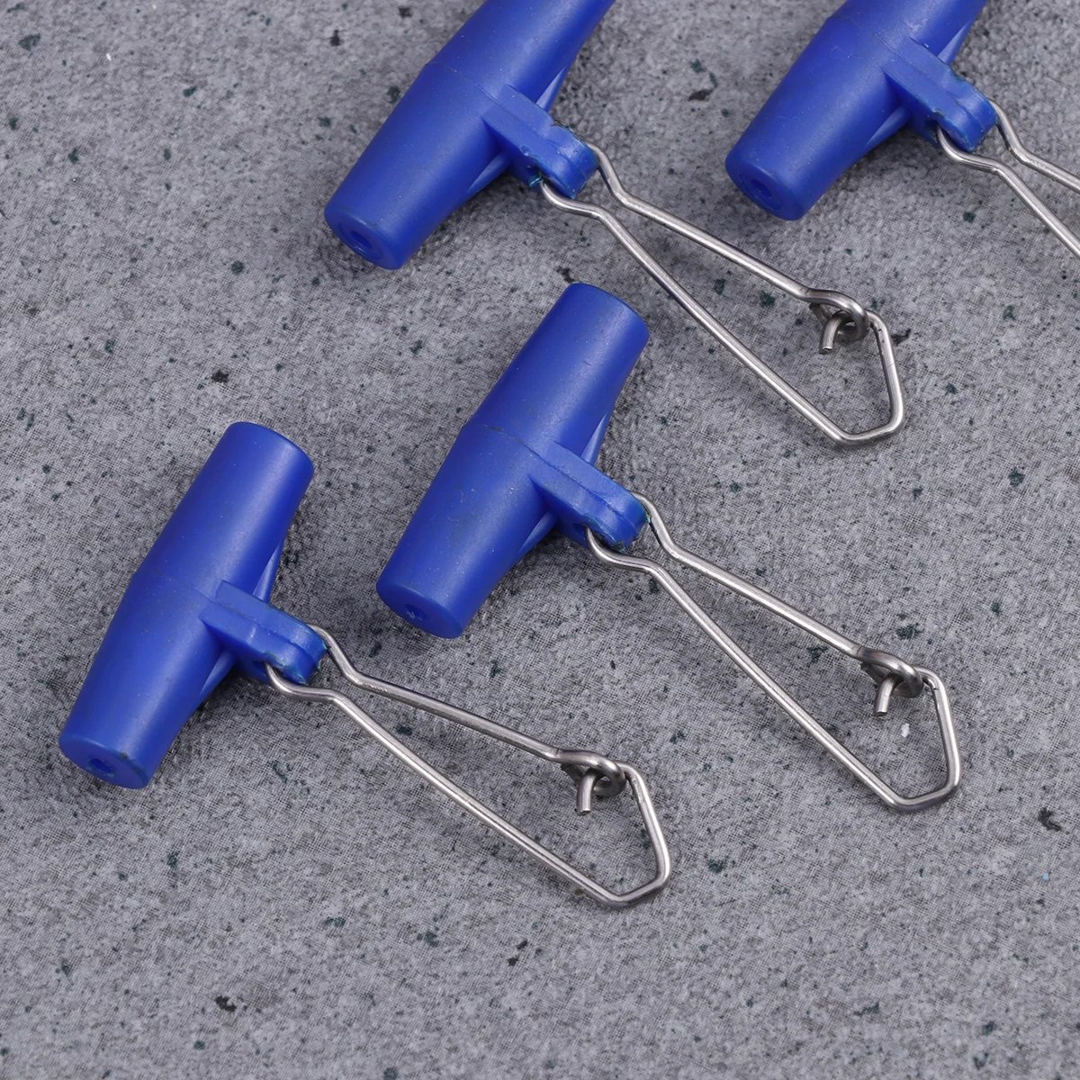 

30pc Large Blue Strong Reinforcement Slides Hooked Connector Fishing Accessories Saltwater Freshwater