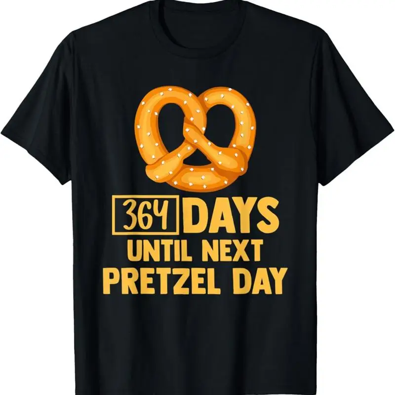 364 Days Until Next Pretzel Day Foodie Pun German T Shirt